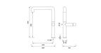 Grifo Cocina Cartesio H34