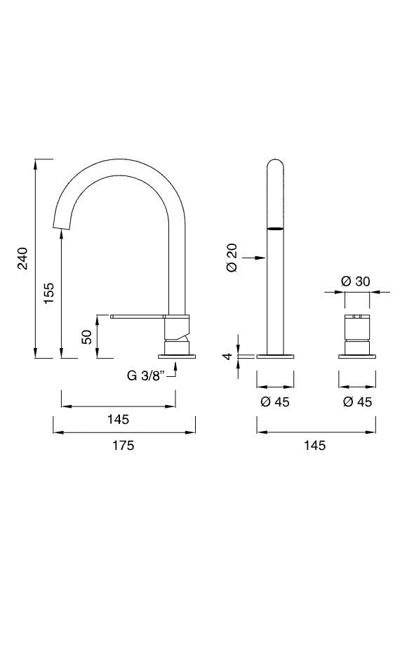 Grifo Cocina Innovo H24