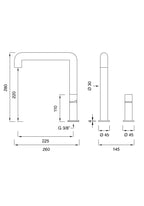 Grifo Cocina Cartesio H28