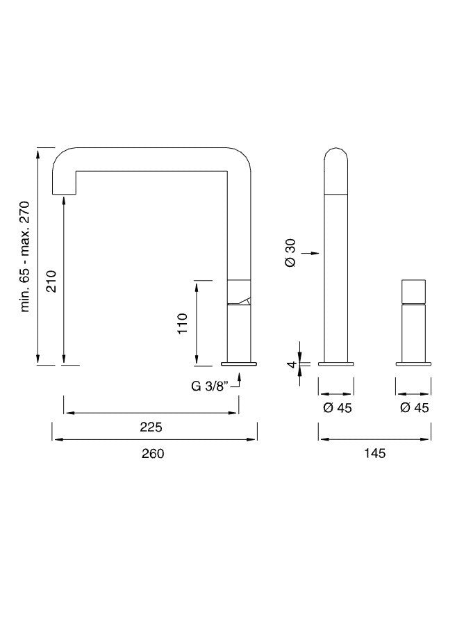 Grifo Cocina Cartesio H27