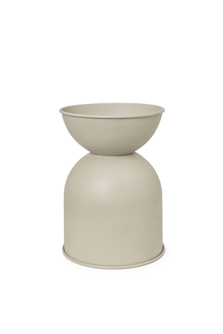 Maceta Hourglass L Cashmere
