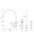 Grifo Cocina Innovo INV88 H36