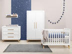 Cuna 60x120 | Fenna Blanco/Natural