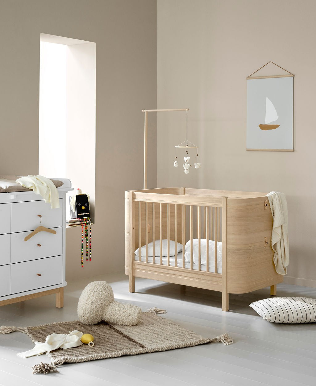Cuna | Wood Mini+ Excl. Junior Kit Roble