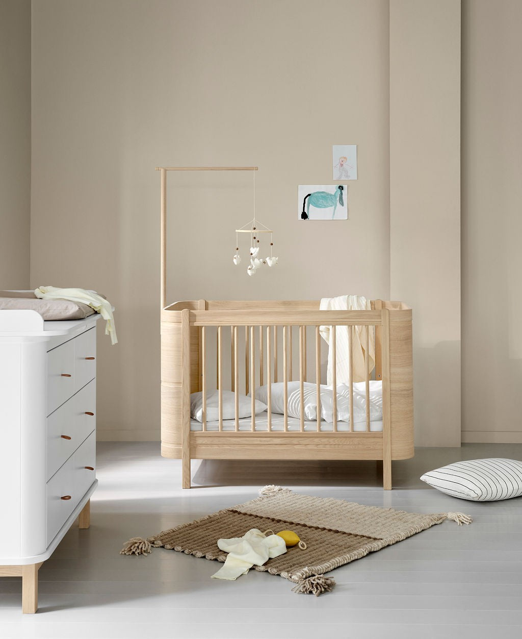 Cuna | Wood Mini+ Excl. Junior Kit Roble