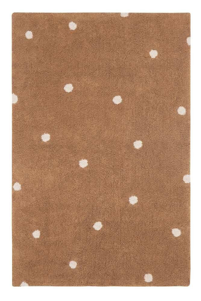 Alfombra Lavable | Mini Dot Chestnut