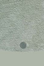 Alfombra Lavable | Redonda Dot Blue Sage