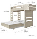 Cama Alta | F Natural