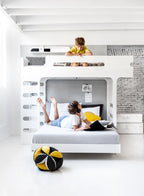 Cama Alta F Blanca