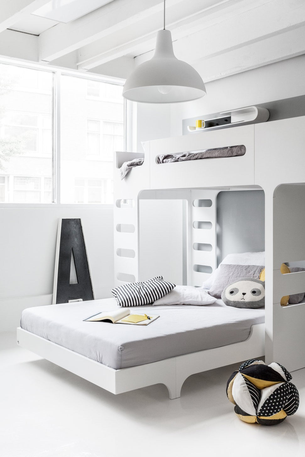 Cama Alta F Blanca