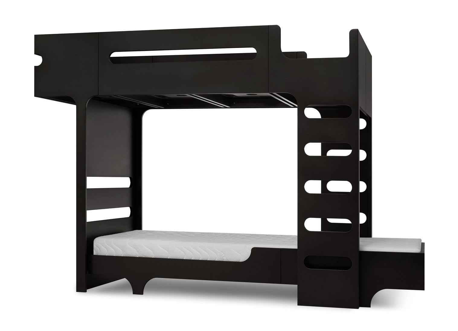 Cama Alta F Negra
