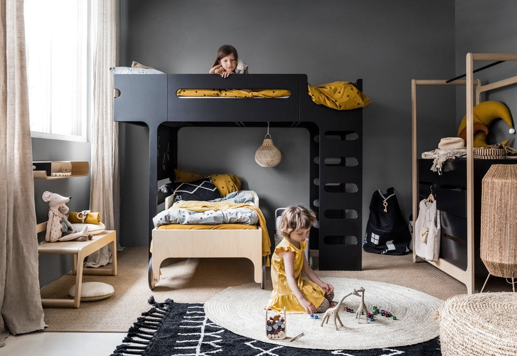 Cama Alta F Negra
