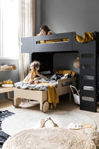 Cama Alta F Negra