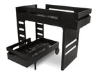 Cama Infantil R Negra