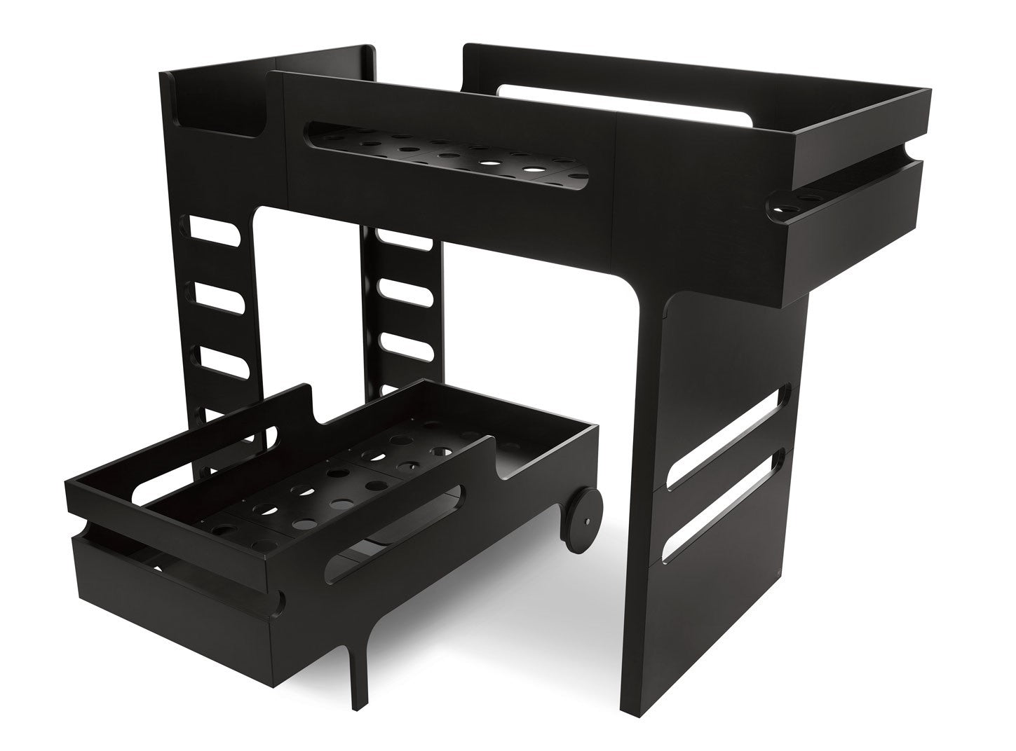 Cama Infantil R Negra