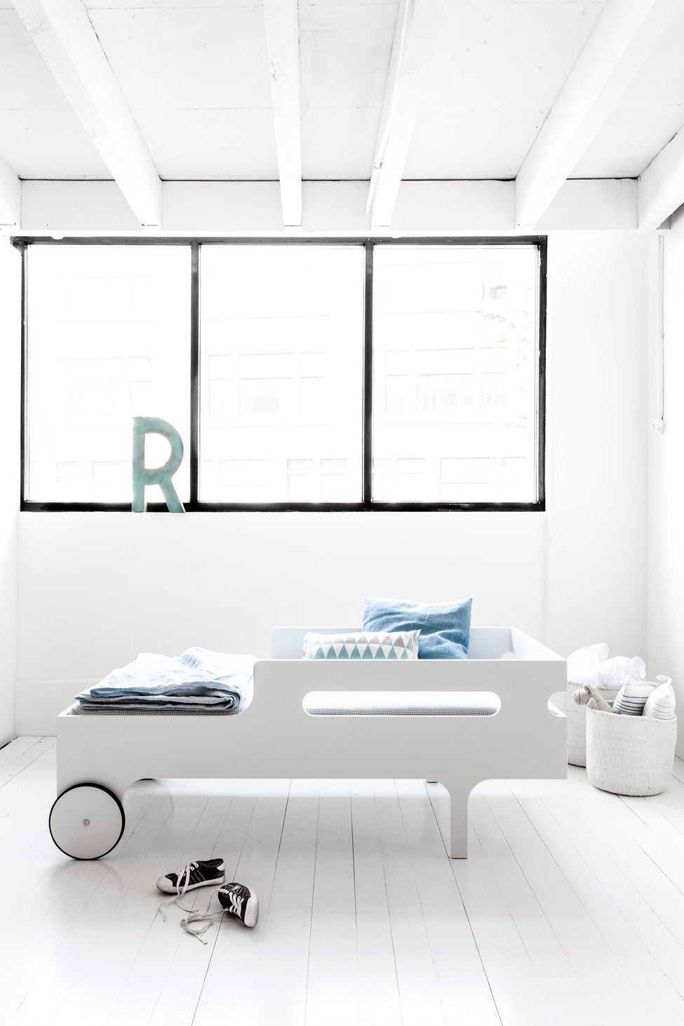 Cama Infantil R Blanca
