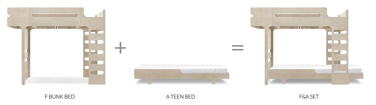 Cama Junior A75 Blanca