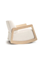 Sillón mecedora Blanco