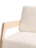 Sillón mecedora Blanco