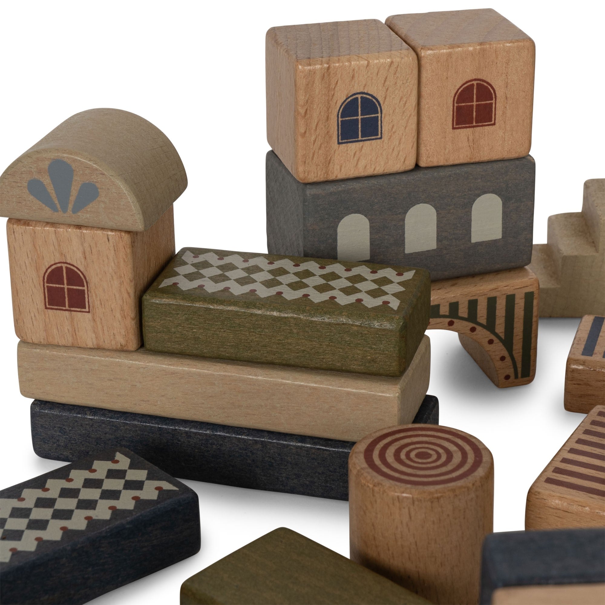 Bloques de construcción de madera