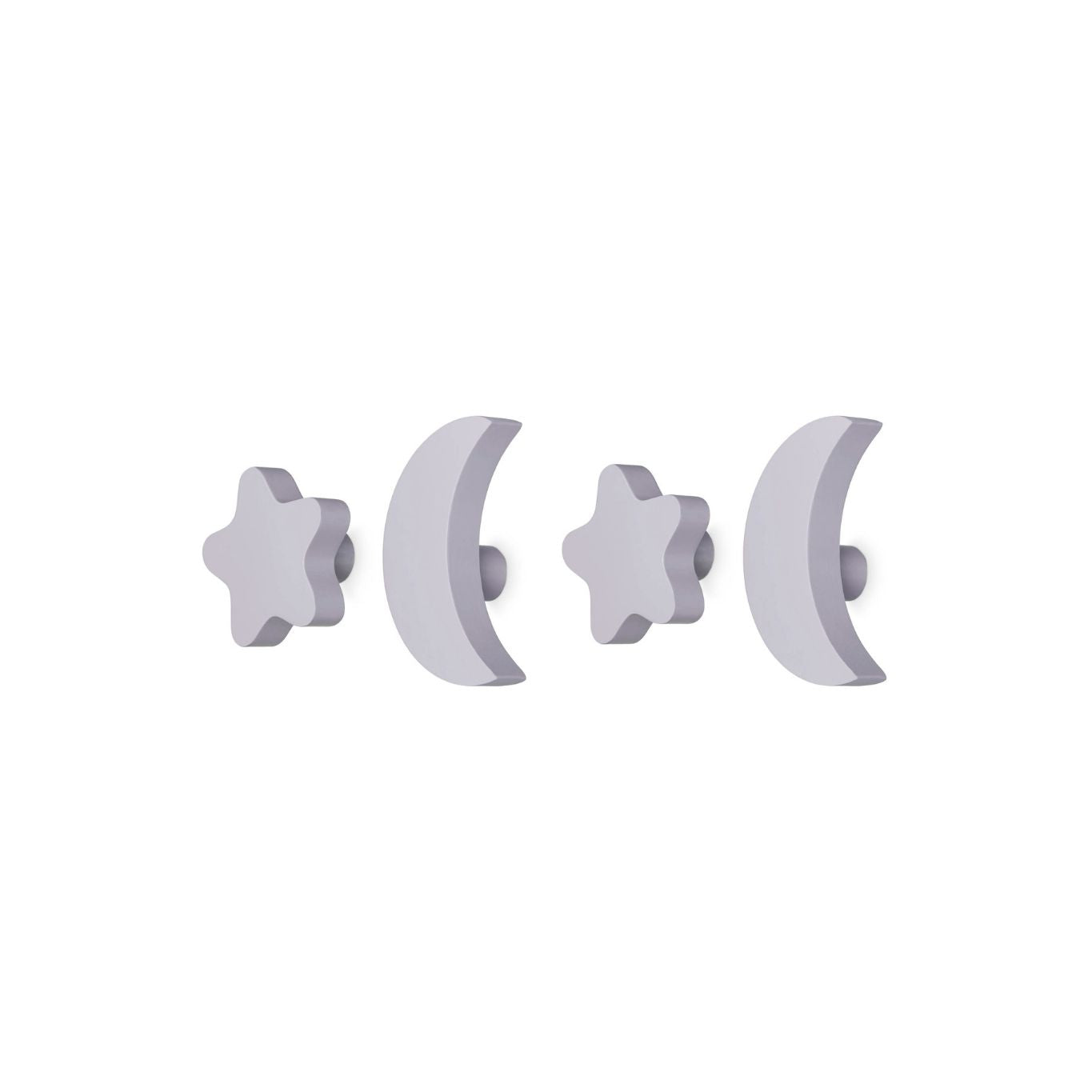 Perchas Estrellas y Lunas