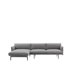Sofá Chaise Lounge Outline Izquierda