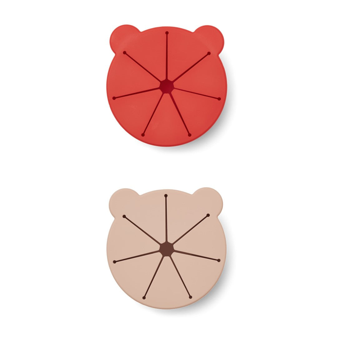 Taza snack Kelly paquete de 2 Apple Rose rosa
