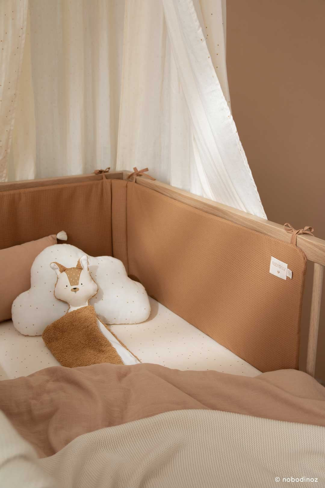 Protector de Cuna | Honeycomb Caramel