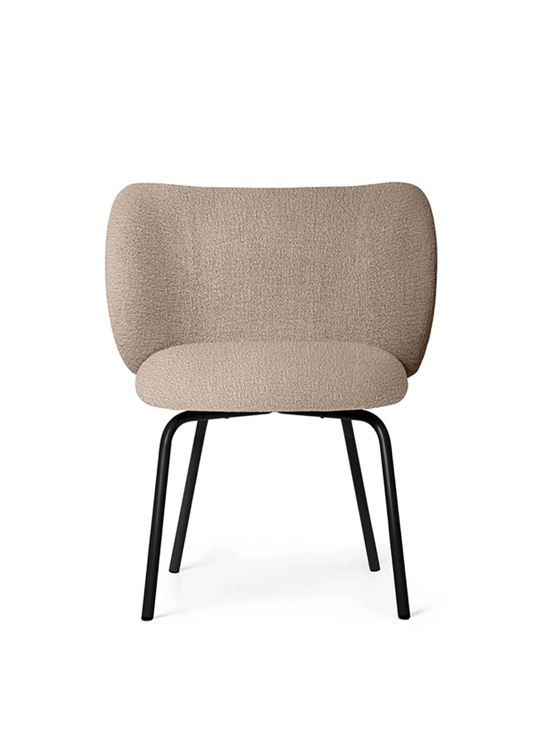 Rico Chair, Fixed Legs, Cachemer Finish