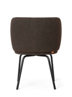 Rico Chair, Fixed Legs, Cachemer Finish