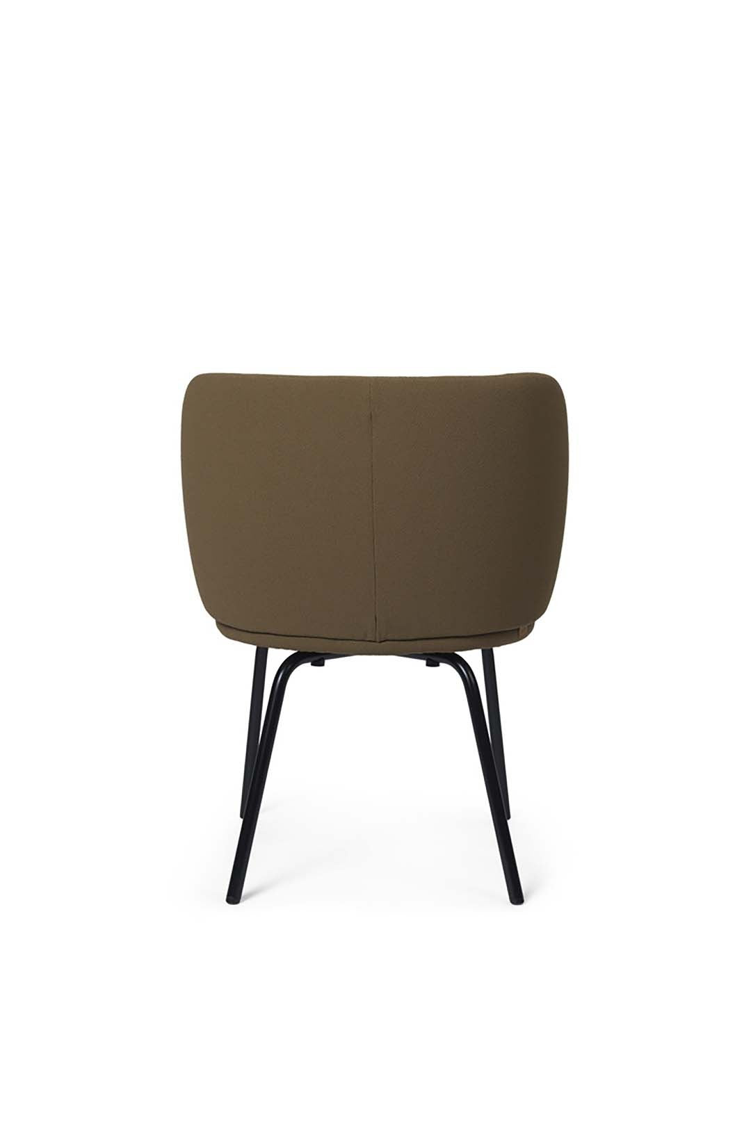 Rico Chair, Fixed Legs, Cachemer Finish