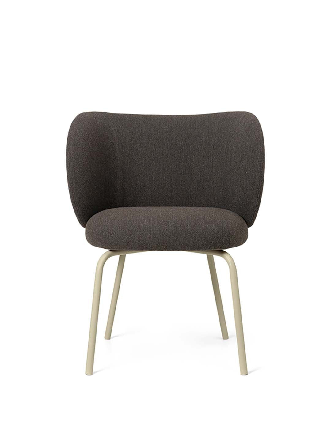 Rico Chair, Fixed Legs, Cachemer Finish