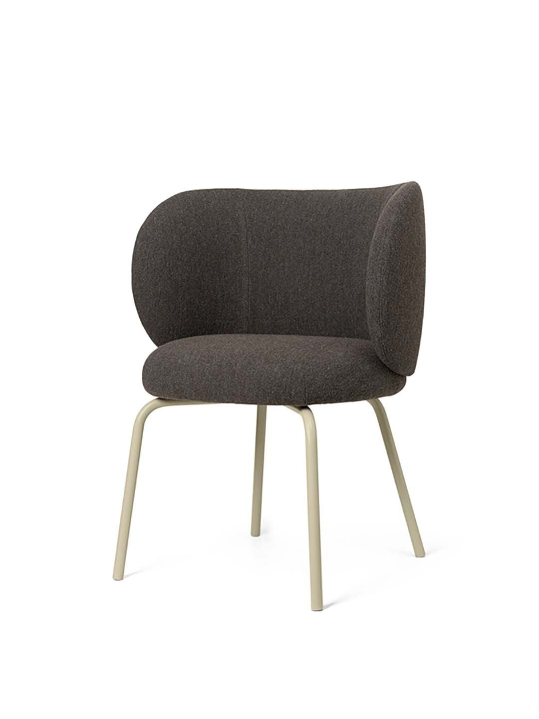 Rico Chair, Fixed Legs, Cachemer Finish