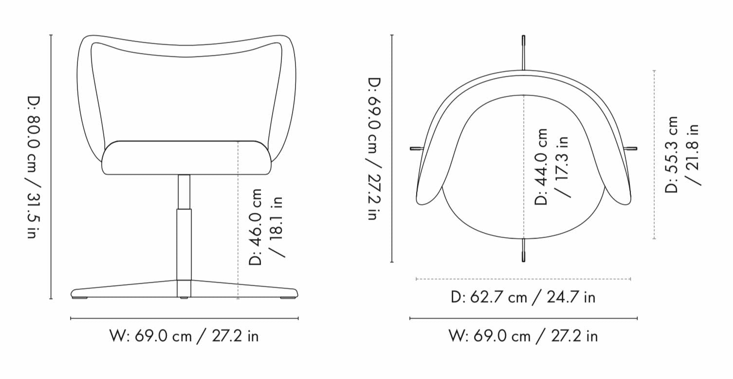 Rico Swivel Chair