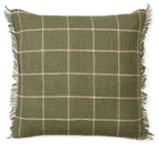 Cojín Calm Olive/Off White 50x50
