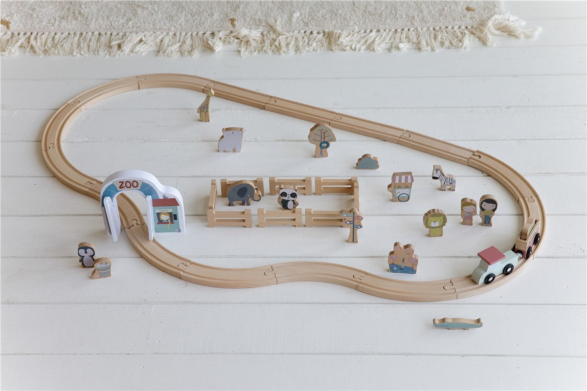 Tren y Raíles | Zoo