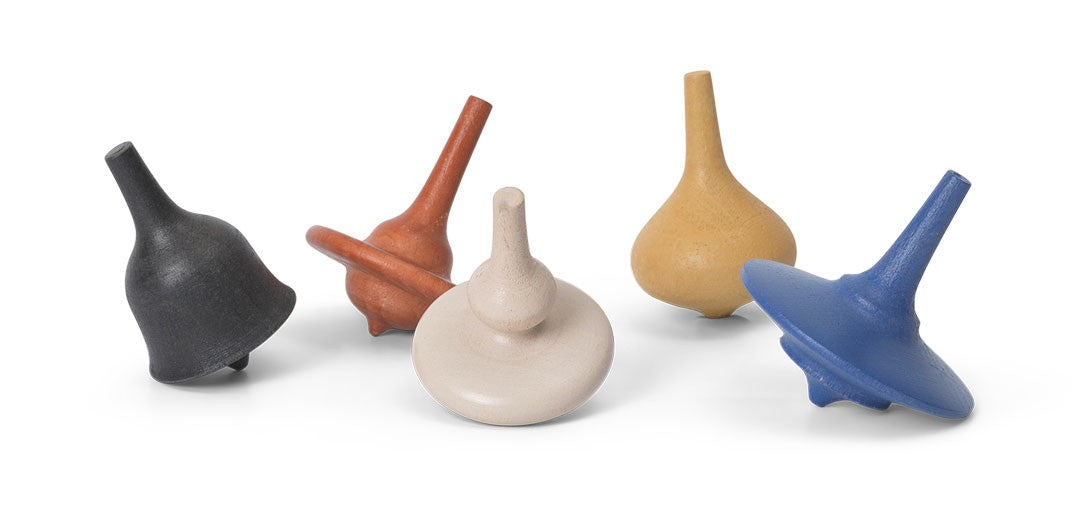 Spinning Tops | Multicolor Set of 5