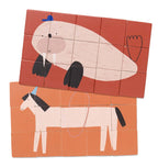 Puzzle 2 Caras Morsa/Caballo