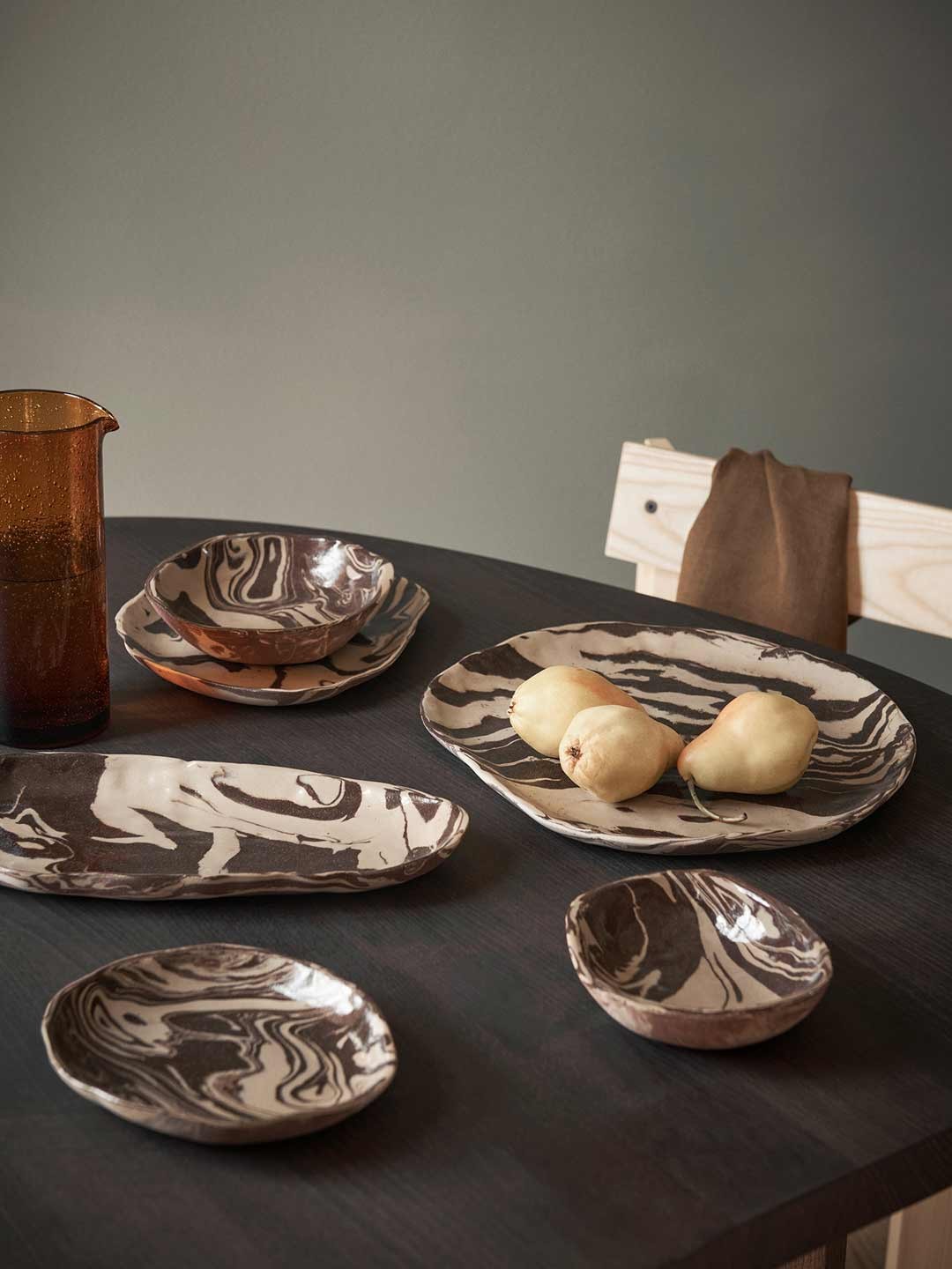 Ryu Ceramic Plate Ø34