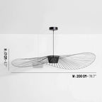 Vertigo Black Large Lamp