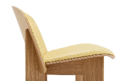 Silla Chisel Lounge tapizada