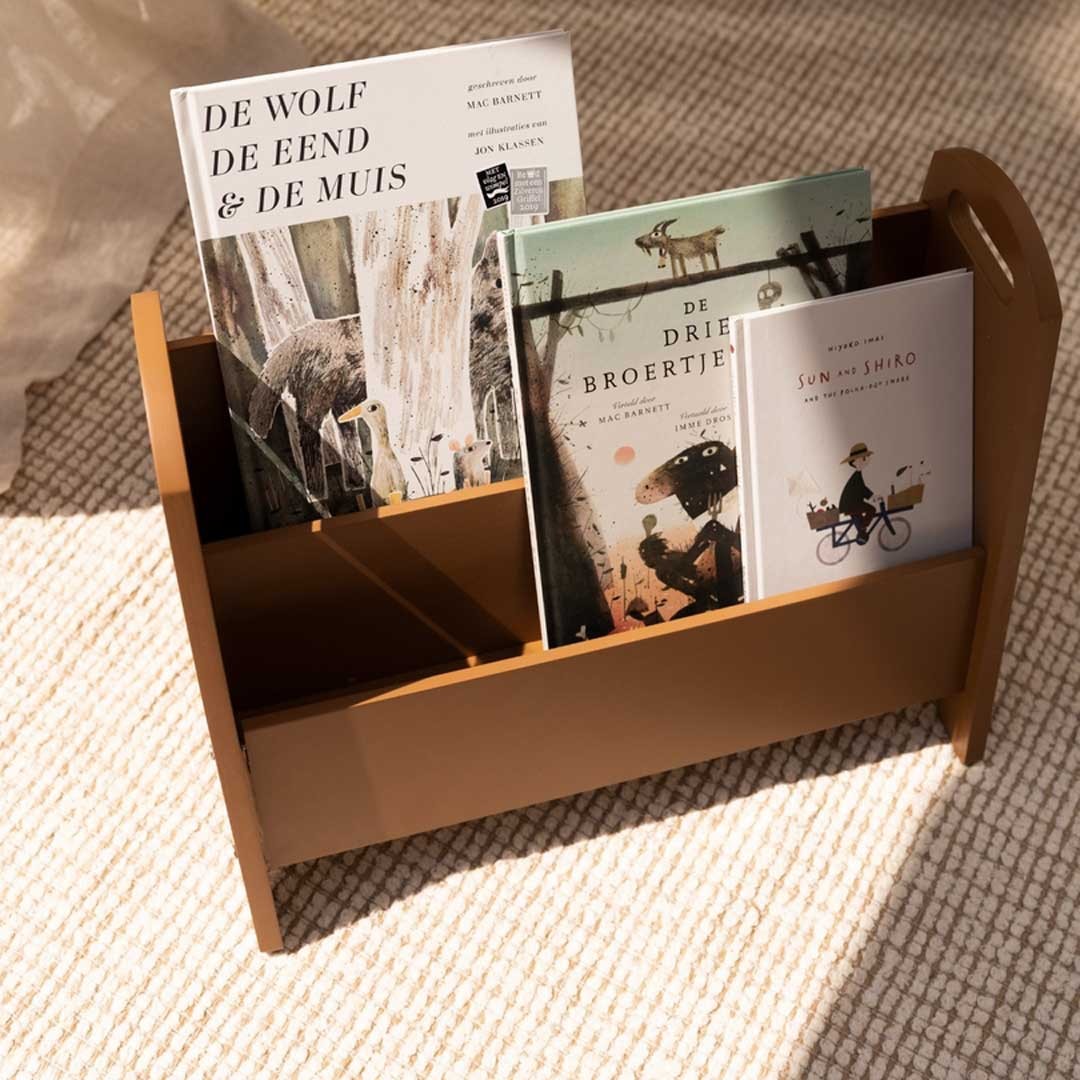 Soporte para Libros marrón