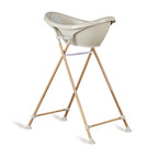 Bañera con soporte – Arcilla/Natural