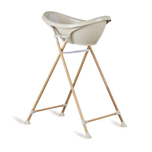 Bañera con soporte – Arcilla/Natural