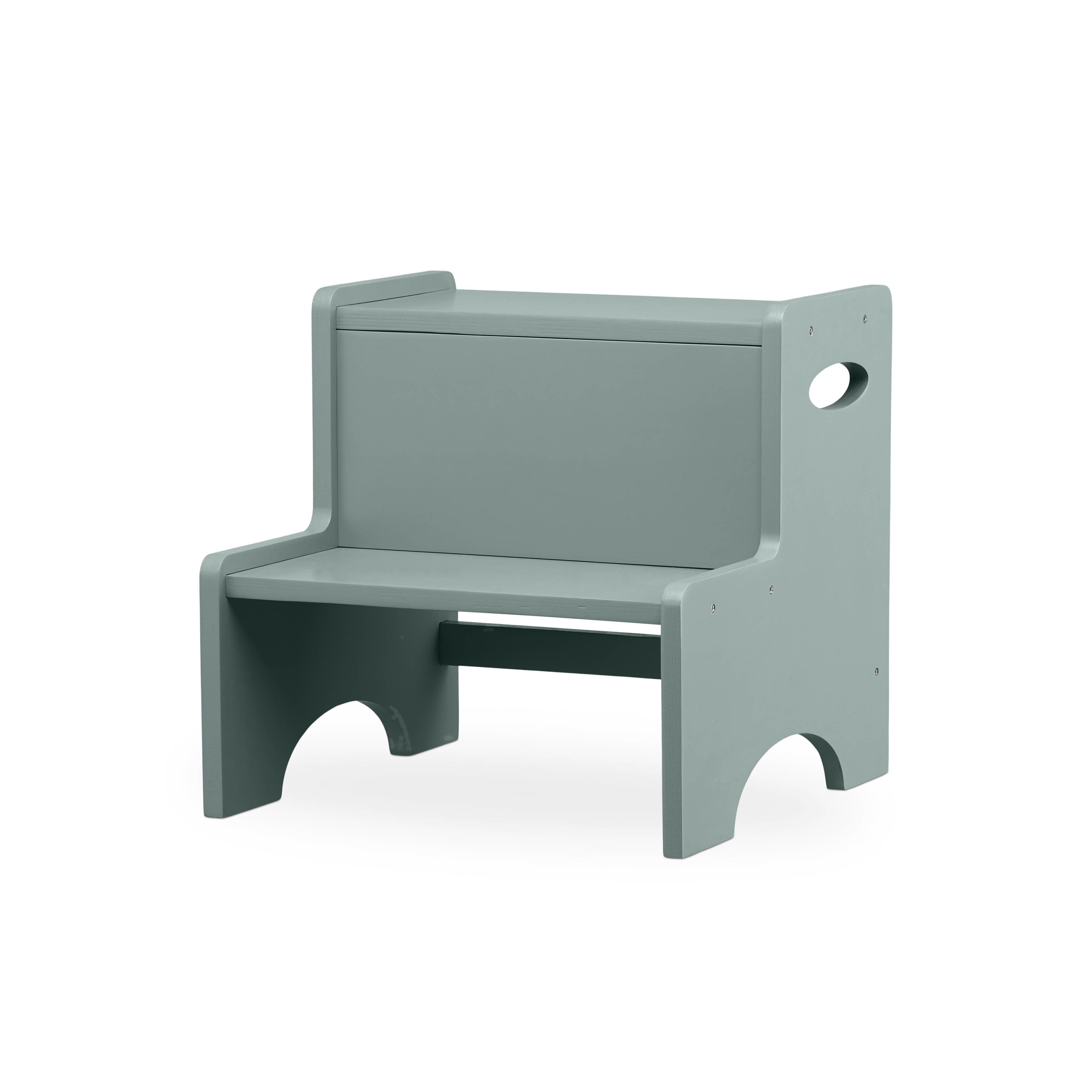 Taburete Step Up olive green