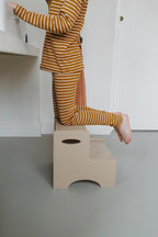 Taburete Step Up Beige