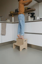 Taburete Step Up Beige