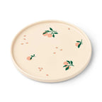 Assiette en porcelaine Ophrah Peach/Sea Shell