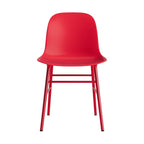 silla-form-rojo-brillante-patas-metal-17876