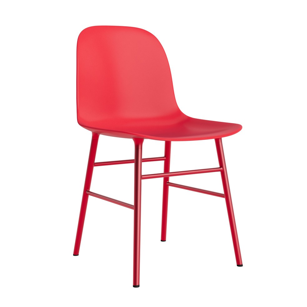 silla-form-rojo-brillante-patas-metal-17876